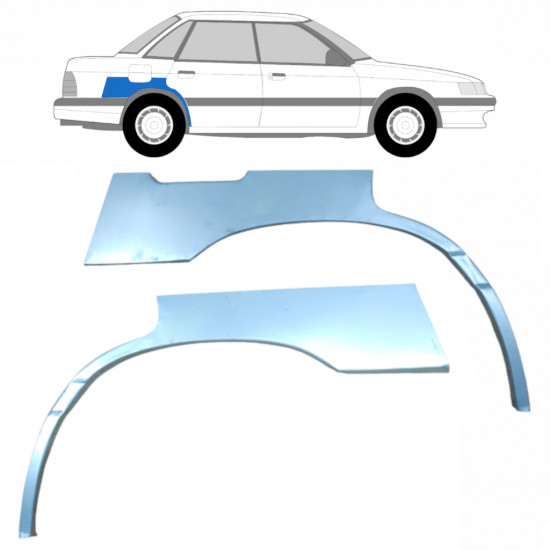 SUBARU LEGACY 1989-1994 REAR WHEEL ARCH / SET