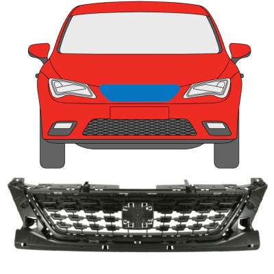Grille for Seat Leon 2017-2020 16211