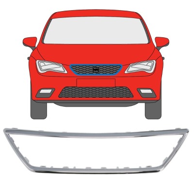 Radiator grille frame for Seat Leon 2017-2020 16212
