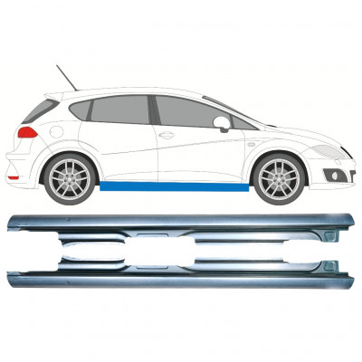 Sill repair panel for Seat Leon 2005-2012 / Left+Right / Set 9982