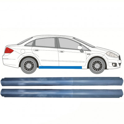 Sill repair panel for Fiat Linea 2007-2015 / Left = Right (symmetrical) / Set 10360