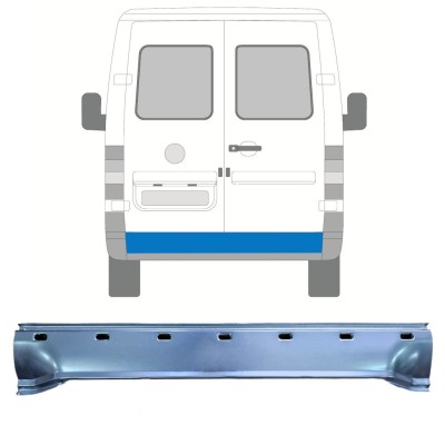 Rear repair panel for Volkswagen LT 1996-2005 16600