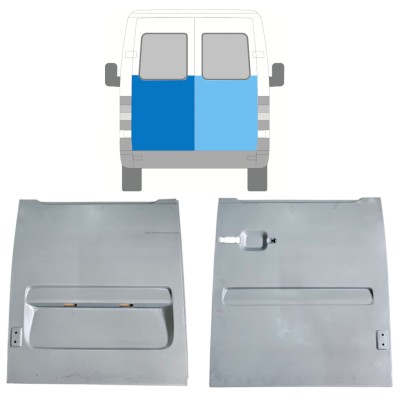 Rear door repair panel for Volkswagen LT 1996-2005 / Left+Right 16562