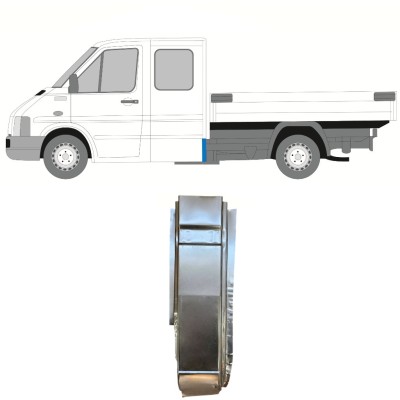 Rear corner repair panel for Volkswagen LT 1996-2005 / Left 16595