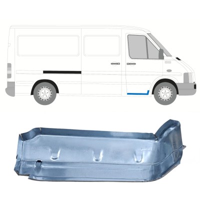 Front step repair panel for Volkswagen LT 1996-2005 / Right 16604