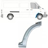 Front wing repair panel