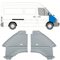 Front wing for Volkswagen LT 1996-2005 / Left+Right / Set 9742