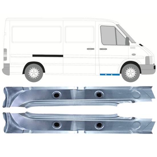 Inner front section repair panel for Volkswagen LT 1996-2005 / Left+Right 16581