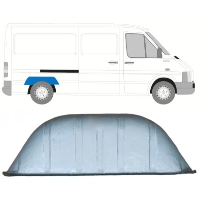 Inner rear wheel arch repair panel for Volkswagen LT 1996-2005 / Left = Right (symmetrical) 13666