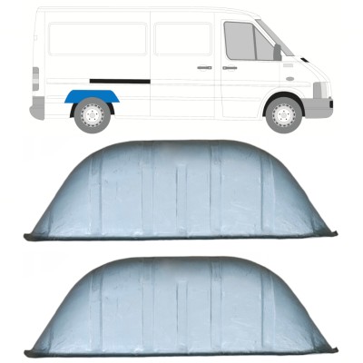 Inner rear wheel arch repair panel for Volkswagen LT 1996-2005 / Left = Right (symmetrical) / Set 14151