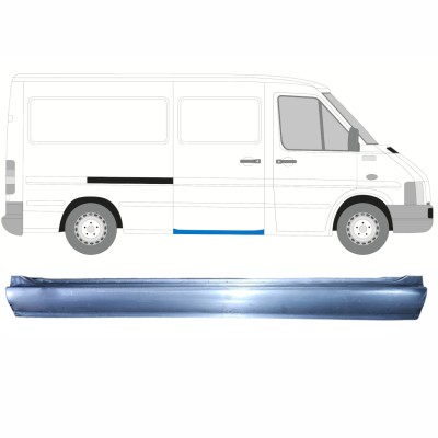 Sliding door sill repair panel for Volkswagen LT 1996-2005 / Left = Right (symmetrical) 16607