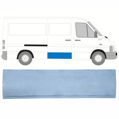 Outer sliding door repair panel for Volkswagen LT 1996-2005 / Left 16597