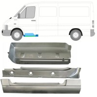 Inner sill, wing, and front step repair panel for Volkswagen LT 1996-2005 / Left 16572