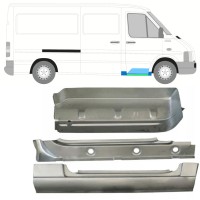 Inner sill, wing, and front step repair panel for Volkswagen LT 1996-2005 / Right 16571