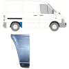 Front section rear wing repair panel
