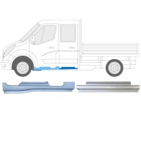 Repair panel set for Opel Movano 2010-2021 / Left 15291