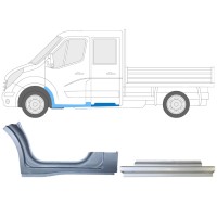 Repair panel set for Opel Movano 2010-2021 / Left 15281