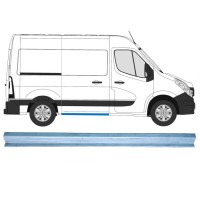 Sliding door sill repair panel for Opel Movano 2010-2021 / Right 15276