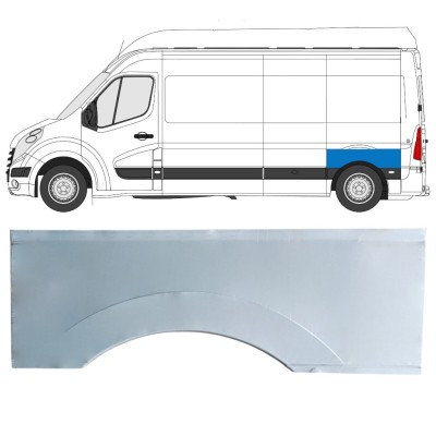 Rear wing repair panel for Nissan NV400 2010- / Left 16825