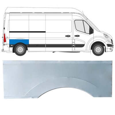 Rear wing repair panel for Nissan NV400 2010- / Right 16824