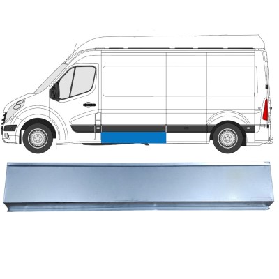 Side repair panel for Renault Master 2010- / Left 16791