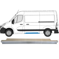 Sliding door sill repair panel for Nissan NV400 2010- / Left 15706