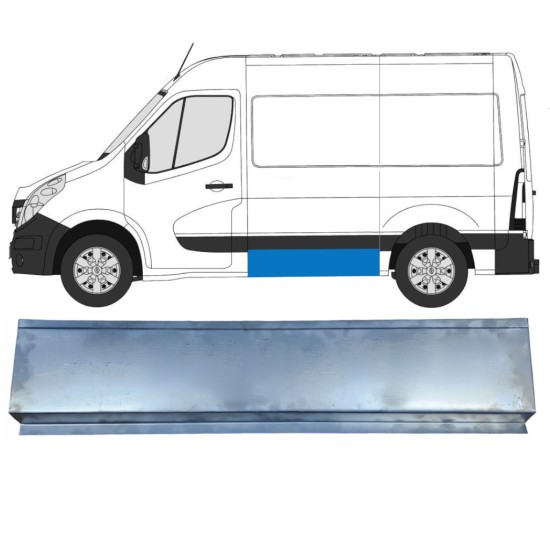 Side repair panel for Renault Master 2010- / Left 5958