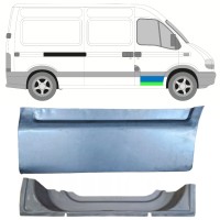 Inner and outer front door repair panel for Nissan Interstar 2002-2010 / Right 16879