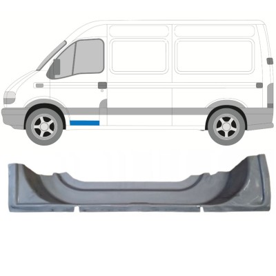 Inner front door repair panel for Nissan Interstar 2002-2010 / Left 16866