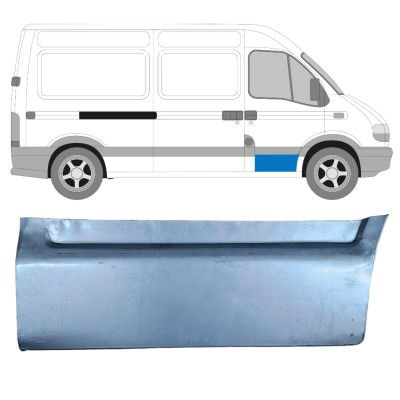 Front door repair panel for Renault Master 1998-2010 / Right 16007