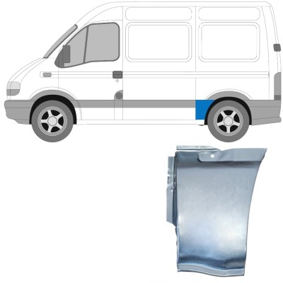 Rear wing repair panel for Renault Master 1998-2010 / Left 14876