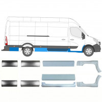 Repair panel set for Renault Master 2010- / LWB /  10065