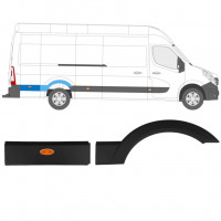 Side trim for Renault Master 2010- / Right / Set 10922