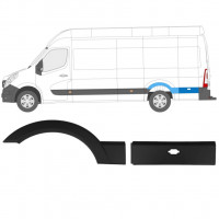 Side trim for Renault Master 2010- / Left / Set 10921