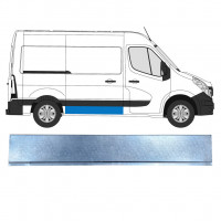 Sliding door repair panel for Renault Master 2010-  / L1 / Right 5957