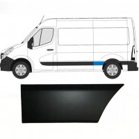 Rear wing side trim for Renault Master 2010- / SWB / Left 8324