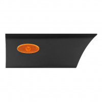 Rear wing side trim with lamp for Renault Master 2010- / L2 / Left /  10933