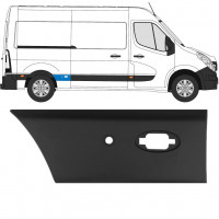 Side trim with PDC for Renault Master 2010- / L2 / Right 10926