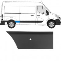 Side trim with PDC for Renault Master 2010- / L2 / Right 10924