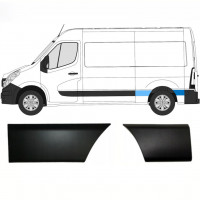 Set of side trims for Renault Master Opel Movano Nv 400 2010- / Left /  8578