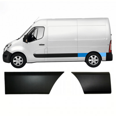RENAULT MASTER OPEL MOVANO NV 400 2010- MOULDING TRIM PANEL SET OF TWO / LEFT