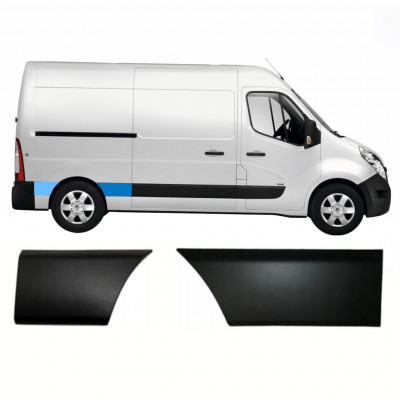 RENAULT MASTER OPEL MOVANO NV 400 2010- MOULDING TRIM PANEL SET OF TWO / RIGHT