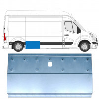 Side repair panel for Opel Movano 2010-2021 / Left = Right (symmetrical) 15282