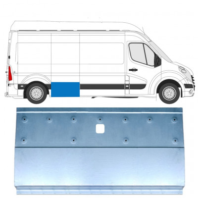 Side repair panel for Nissan NV400 2010- / Left = Right (symmetrical) 15722