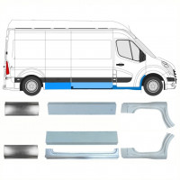 Repair panel set for Renault Master 2010- / MWB /  10064