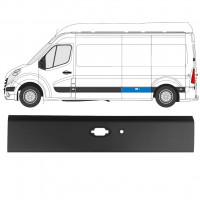 Side trim with PDC for Renault Master 2010- / LWB / Left 10911