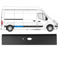 Side trim with PDC for Renault Master 2010- / LWB / Right 10910