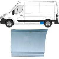 Front lower section rear wing repair panel for Renault Master 2010- / Left 12843