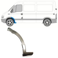Front wing repair panel for Opel Movano 1998-2010 / Left 15359
