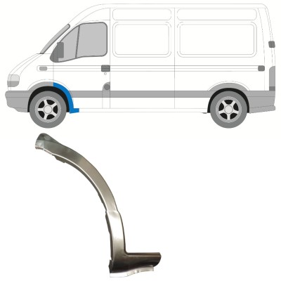 Front wing repair panel for Opel Movano 1998-2010 / Left 15359